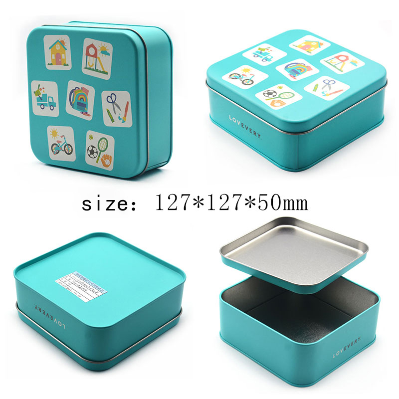 Dimensions of mini tin box with lid