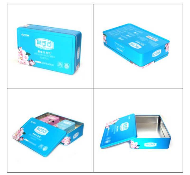 Gift tin box with lid series