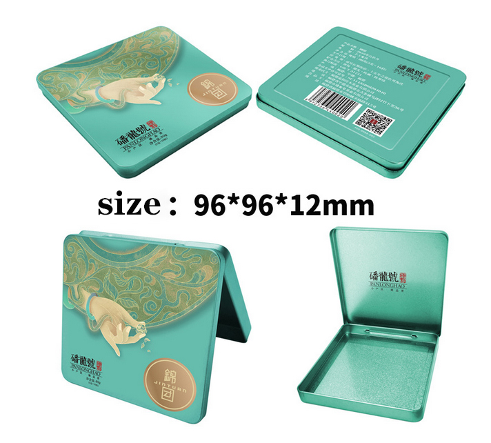 Hinge Tin Box size