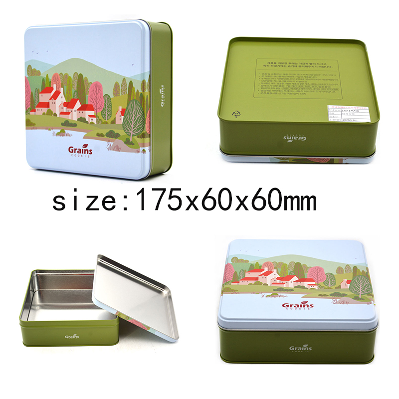 cookie tin box size