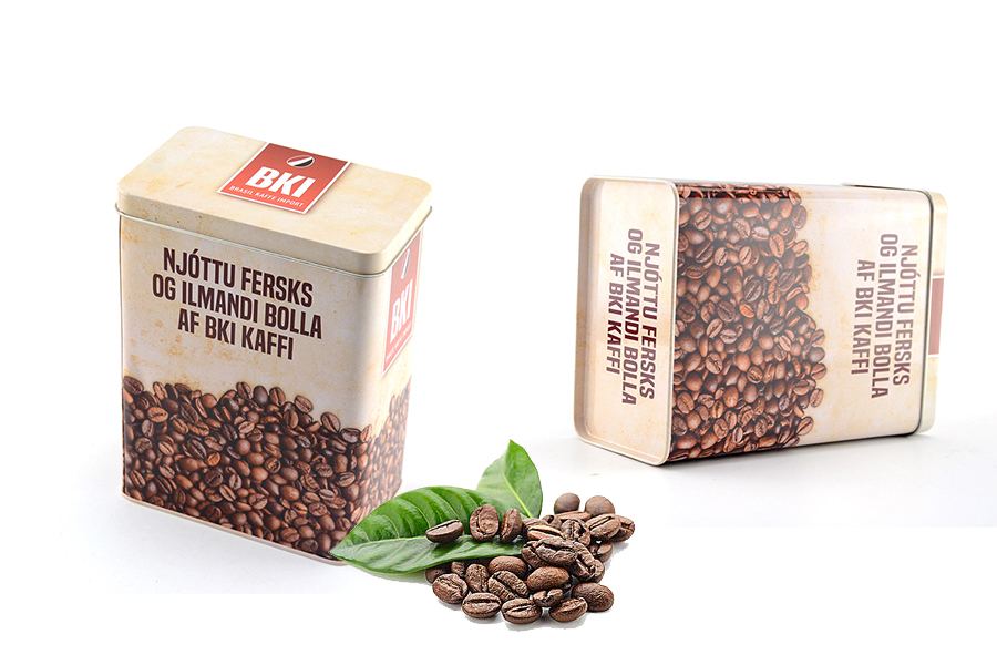 Wholesale latte coffee tin can