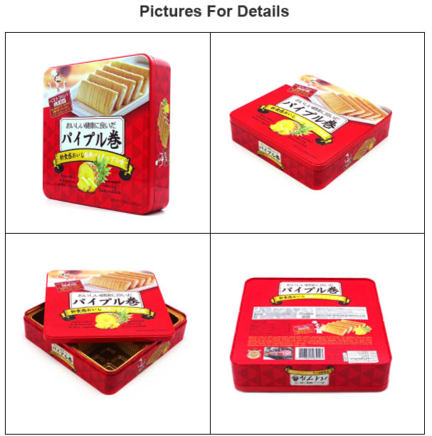 Biscuit Roll Packaging Tin Box Series