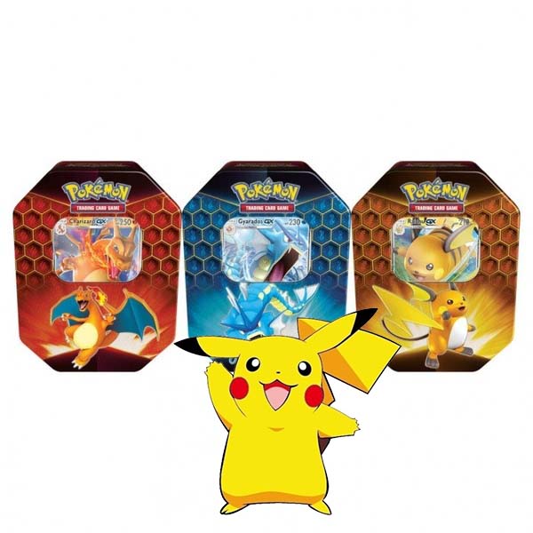 Pikachu Pokemon Tin Box