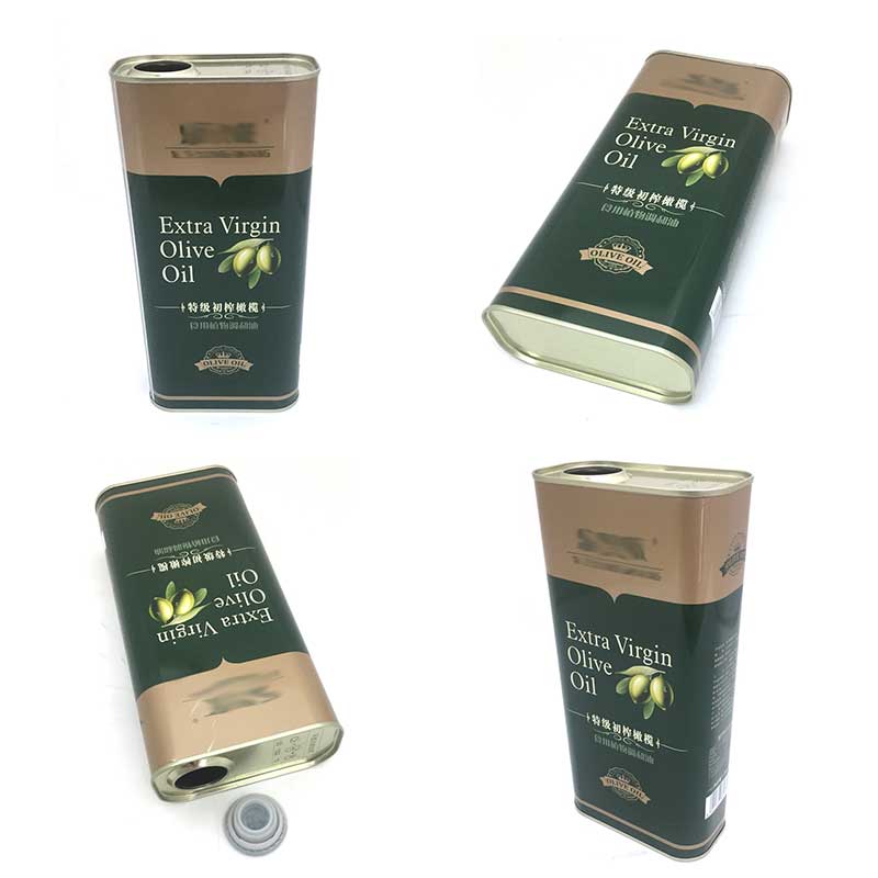 33.8 oz olive oil tin