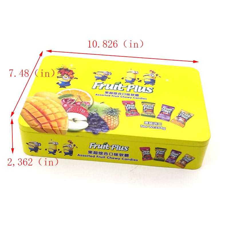 Where to wholesale rectangular candy tin boxes