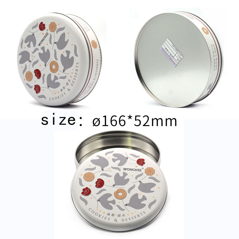 Food container tin box size