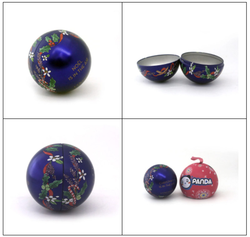Tinplate metal ball box series