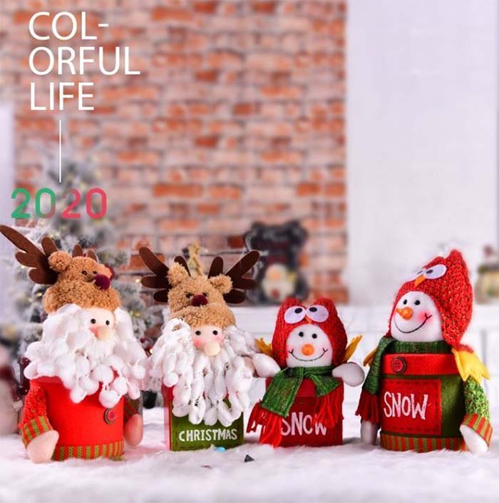 Christmas decoration packaging tin box