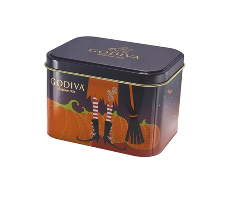 Customized Halloween gift tin box