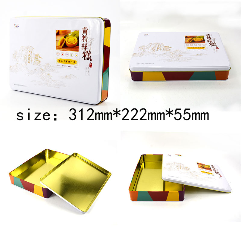 Pastry Packaging Tin Box Size