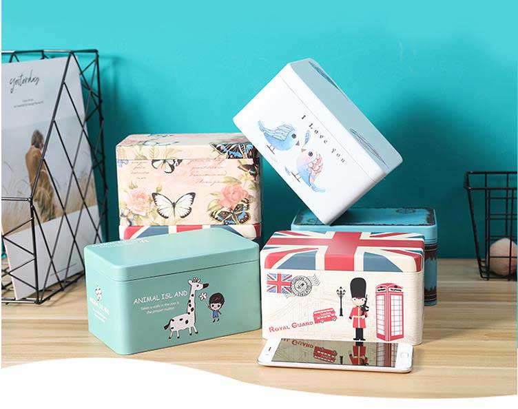 Promotional gift tin box packaging