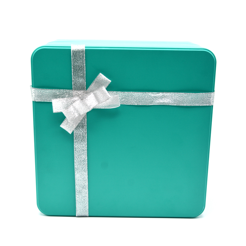 Wholesale Christmas gift tin box with lid