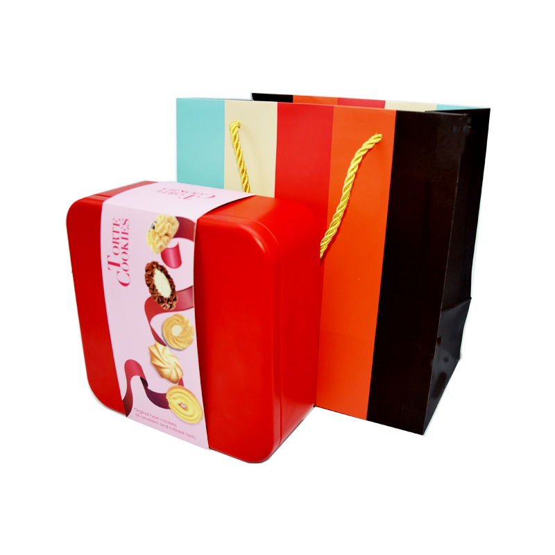 gift biscuit tin box