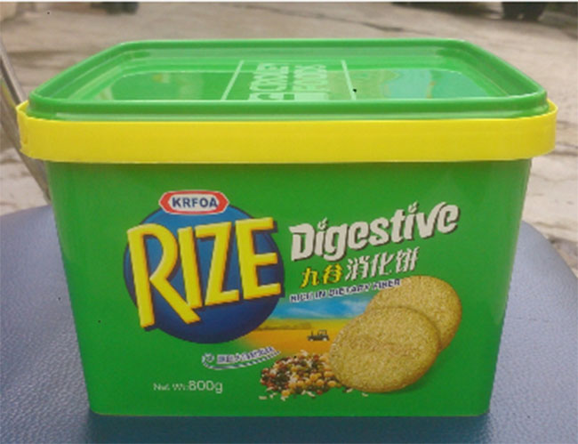 Butter Biscuit Plastic Packaging Box