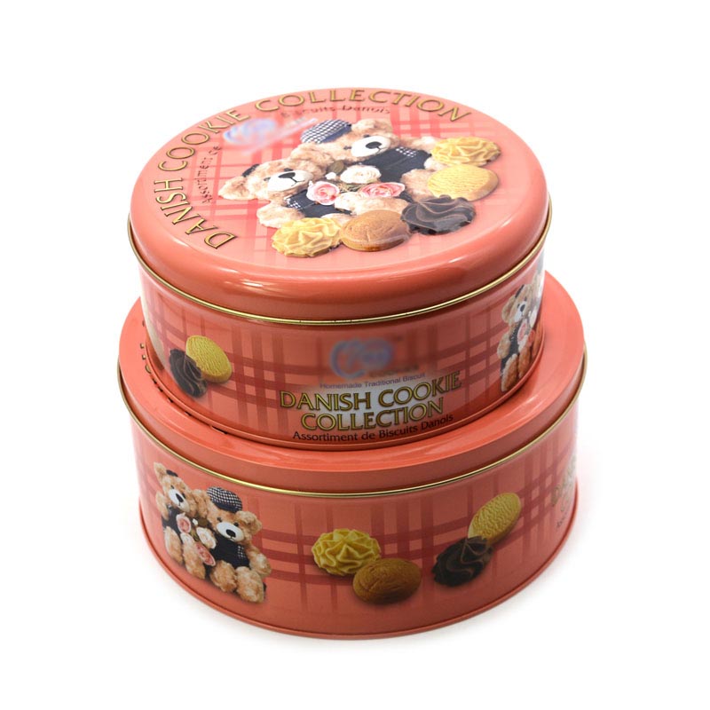 Food pastry tin box