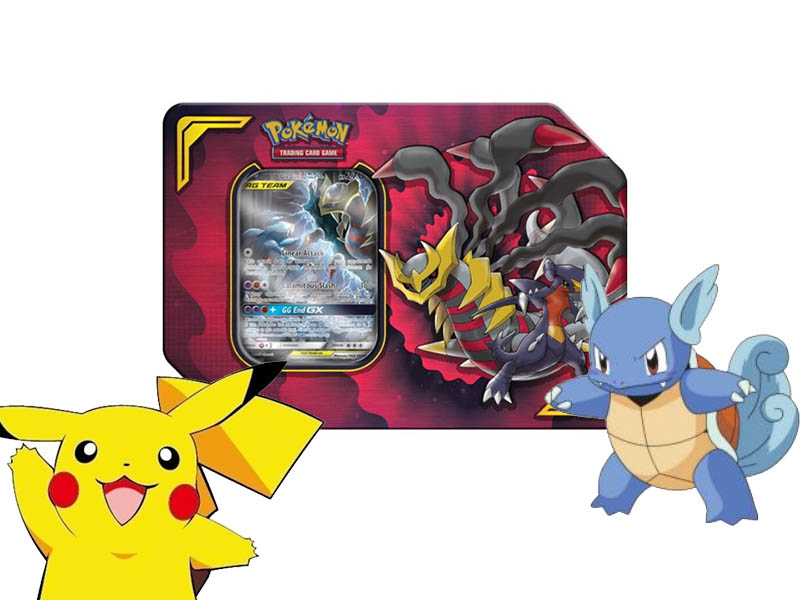 High quality pokemon card tin box