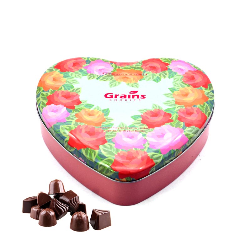 Printed Bendicks Heart Chocolate Tin Box