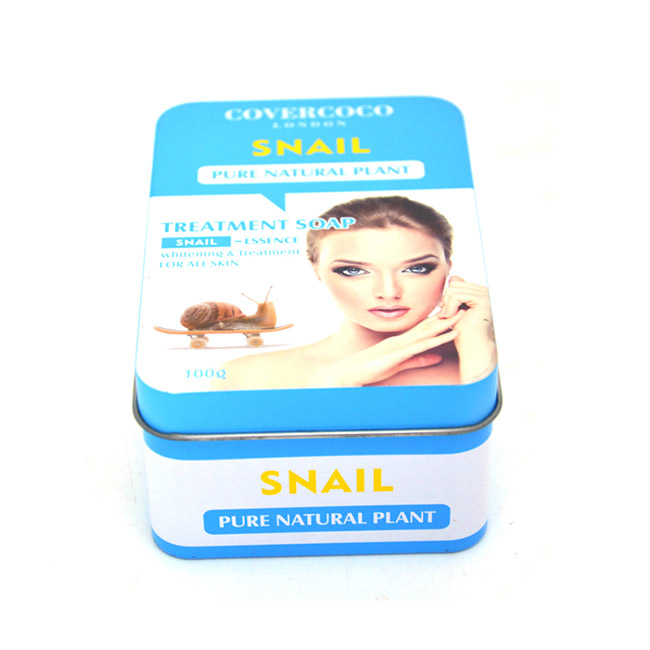 Rectangle mask cosmetic tin box packaging