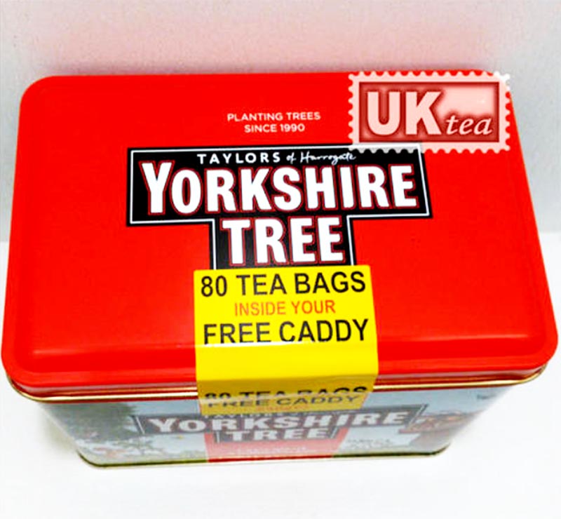 Wholesale Yorkshire Tea Tins