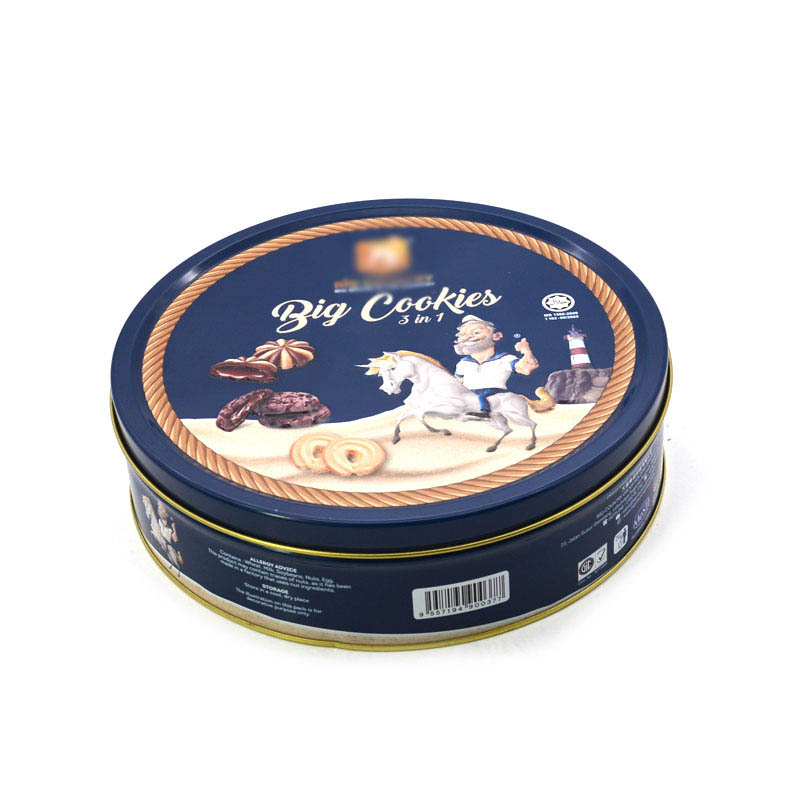 Printed cookie tin box