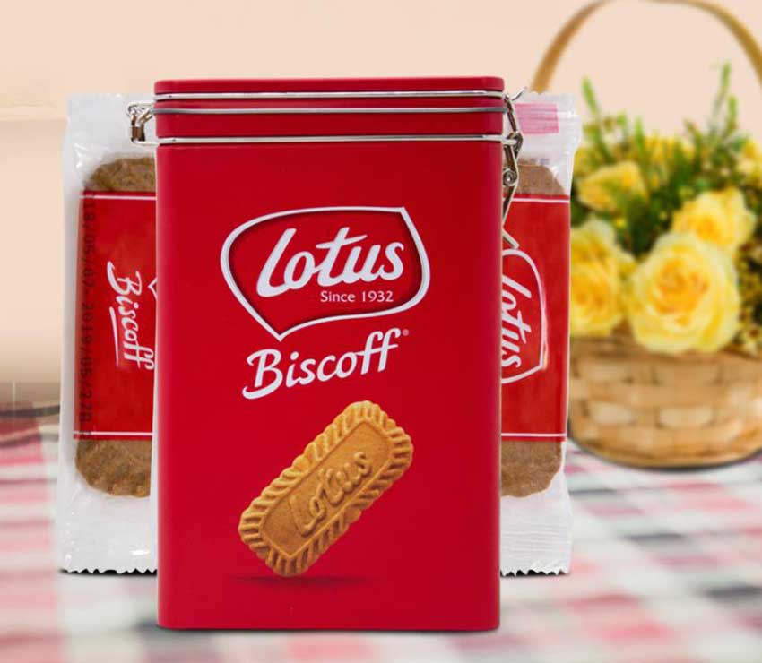 German food metal box packaging