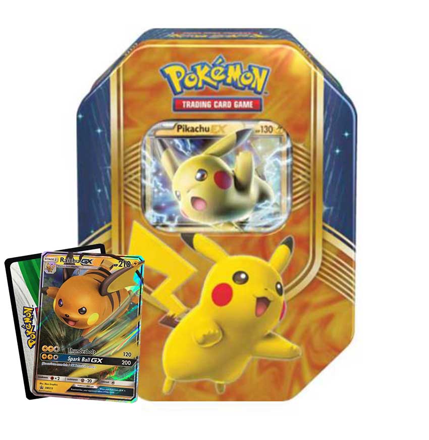 Pikachu tin box