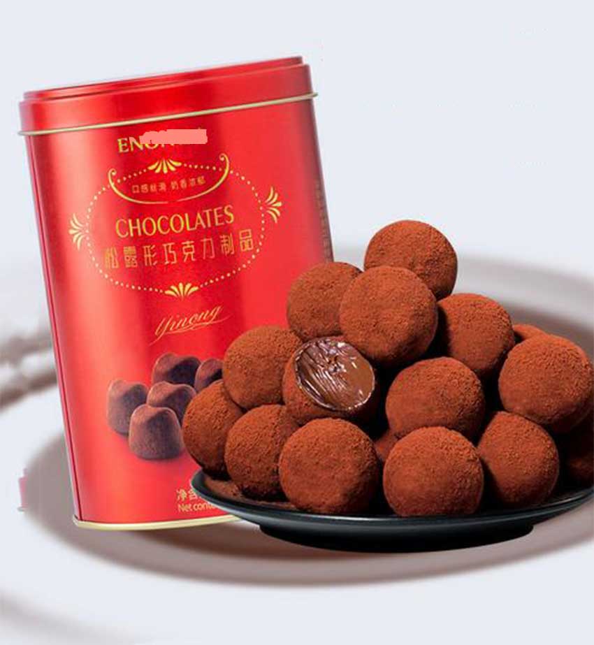 Promotional Lindt Chocolate Tin Can