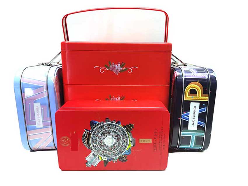 Promotional gift tin box packaging