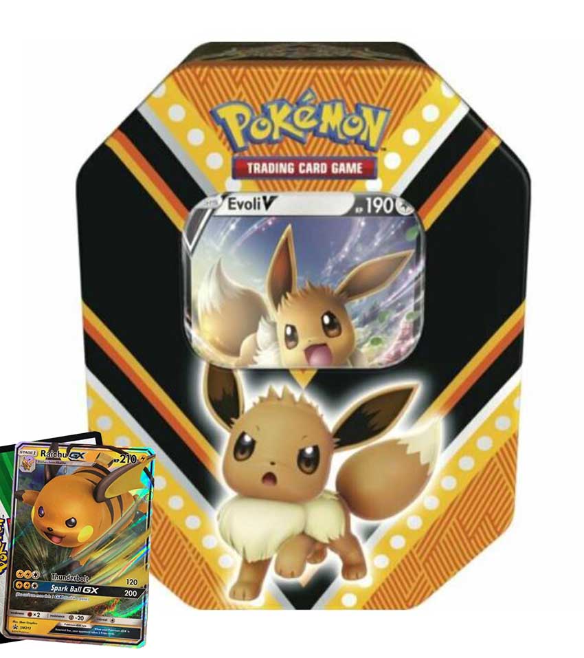 Wholesale Promotional Gift Pikachu Tin Box