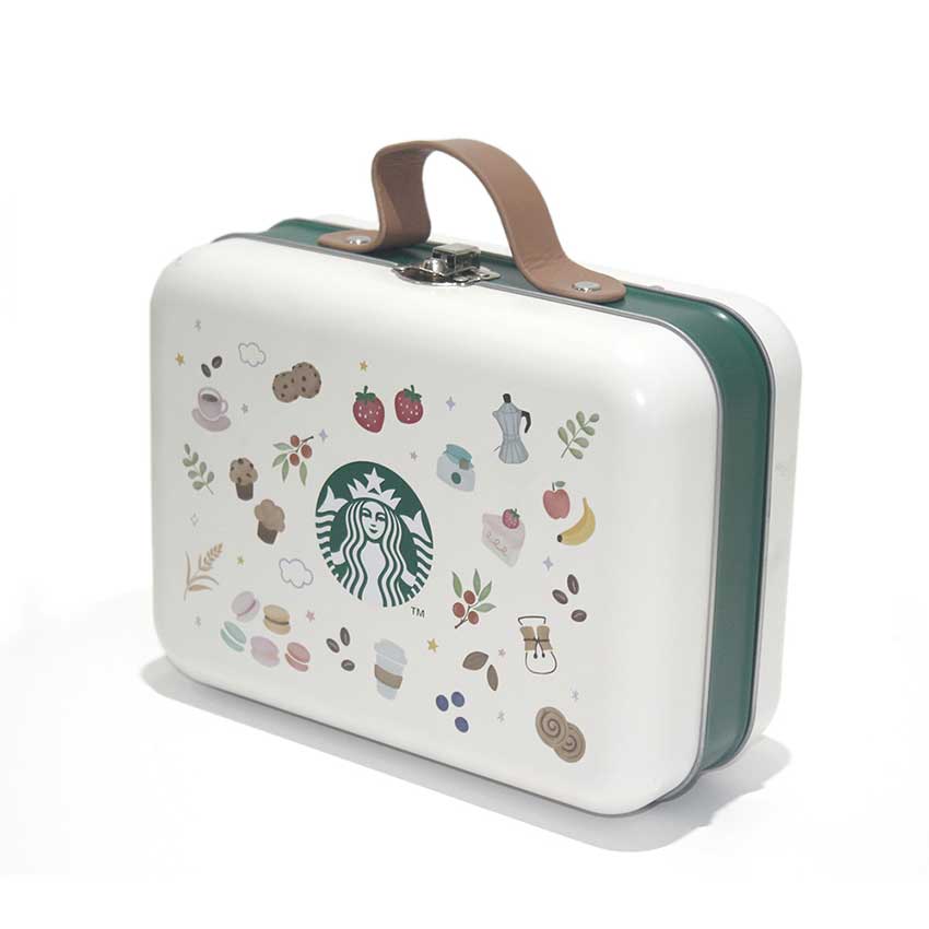 Custom Starbucks Tin Box Packaging