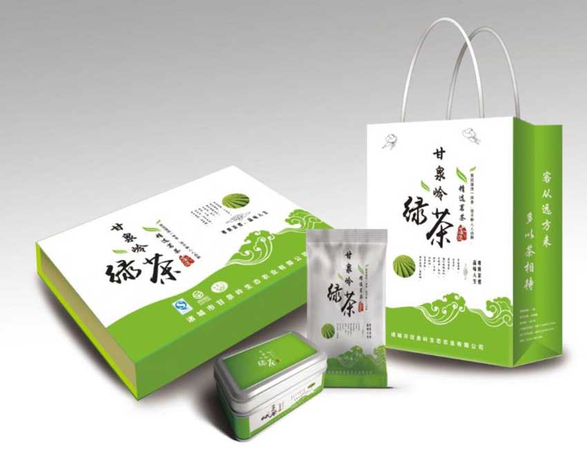 Paper tea packaging box series