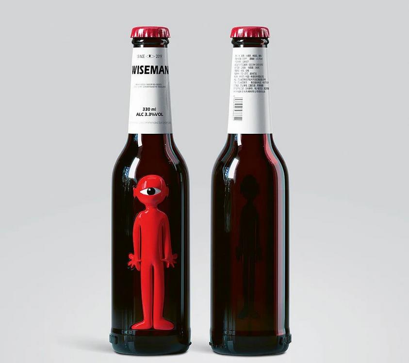 Creative beer packaging design