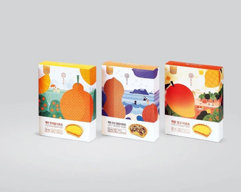 Fruit candy packaging box