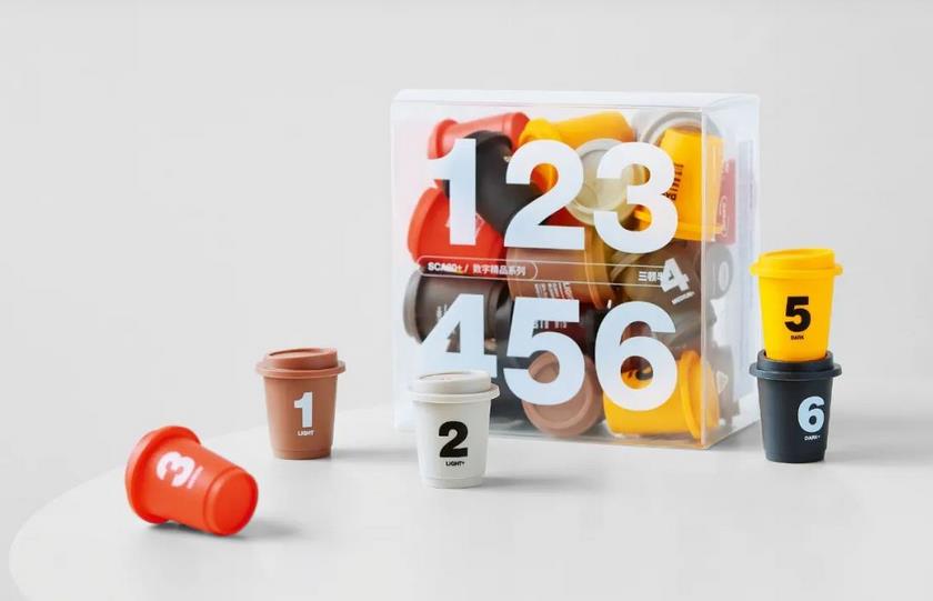 Creative coffee packaging series