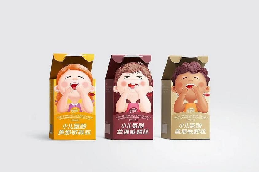 Children's biscuit packaging