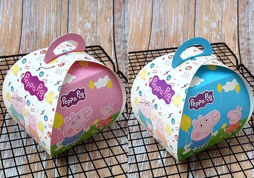 Children's biscuit box packaging