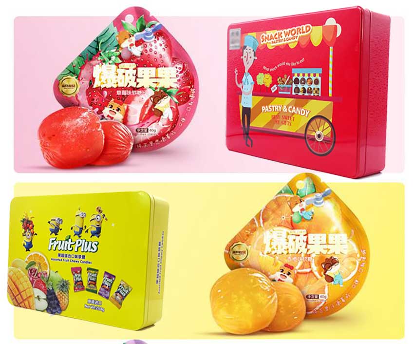 Fruit candy packaging box series