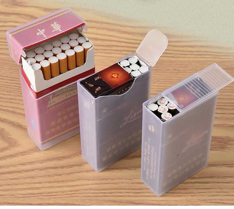Paper cigarette box