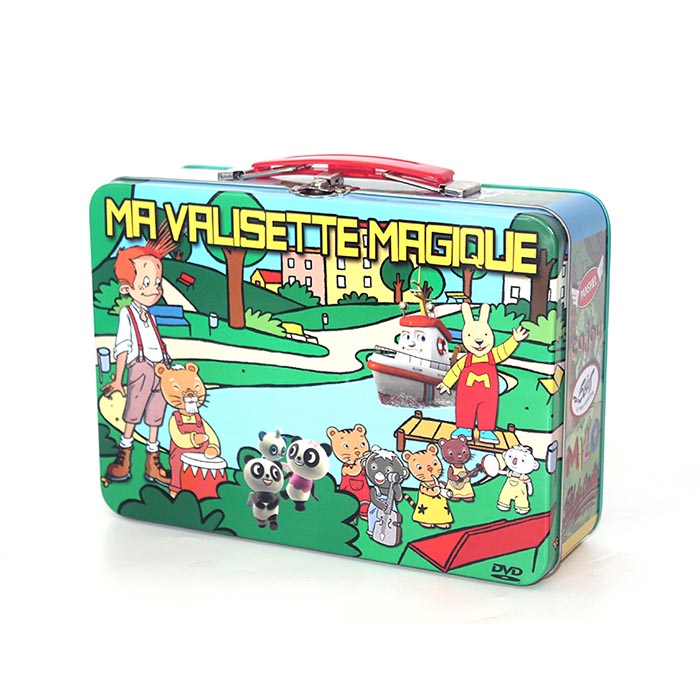 Printed children's metal lunch box