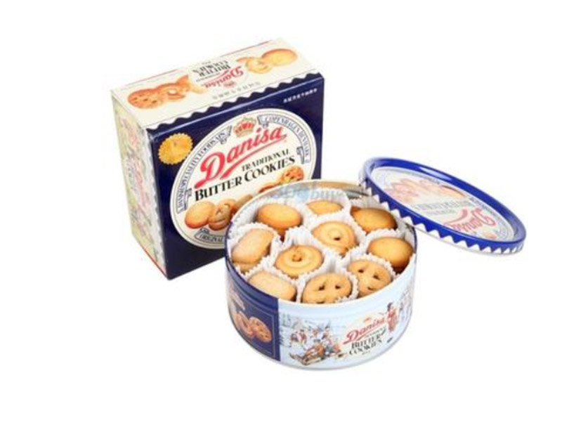 Danish Cookie Tin Box