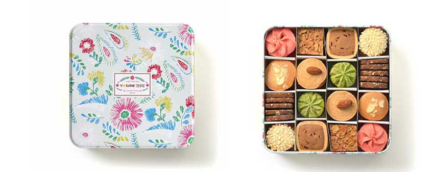 Cookie tin box packaging box