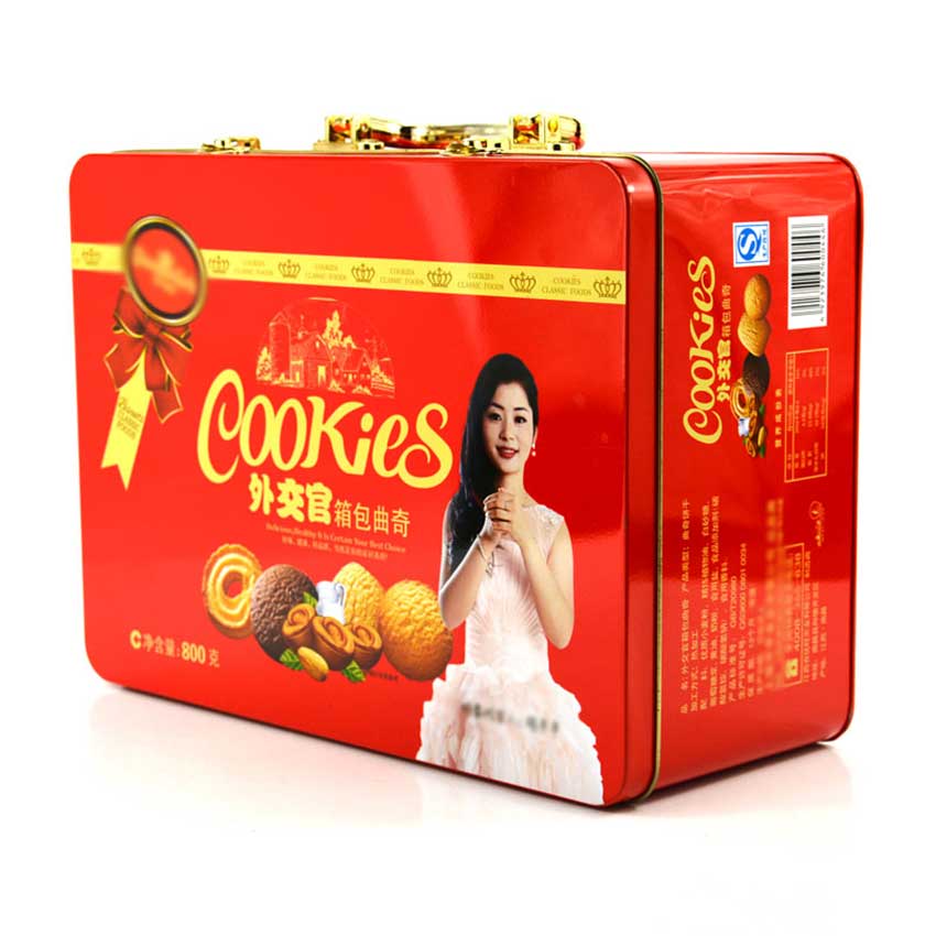 Cookie tin box packaging