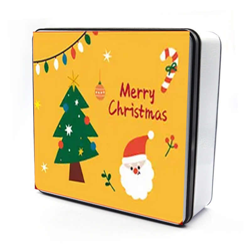 Christmas Card Tin Box
