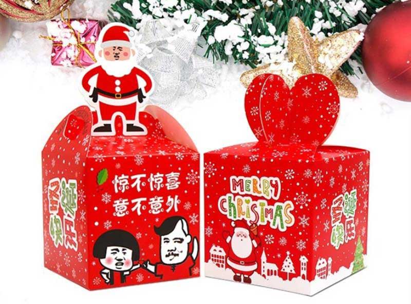 Santa Candy Box Rangement Boîte en étain Décoration de Noël créative D