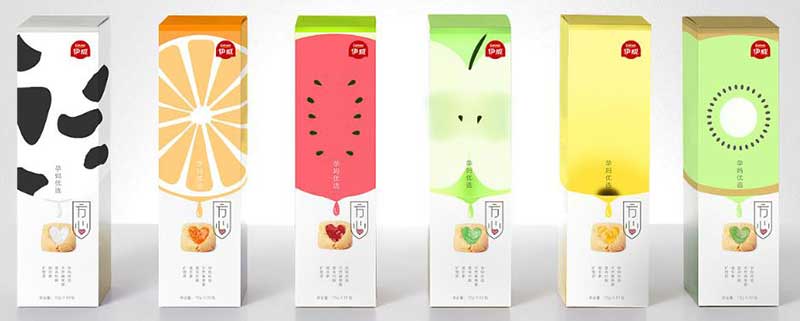 Gift candy packaging box series