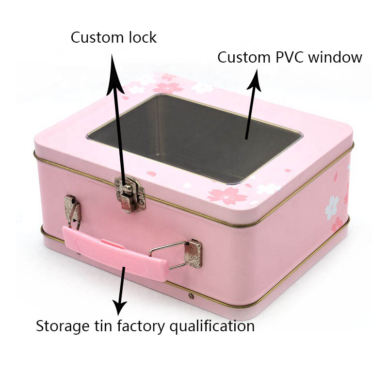 Custom PVC window storage metal box