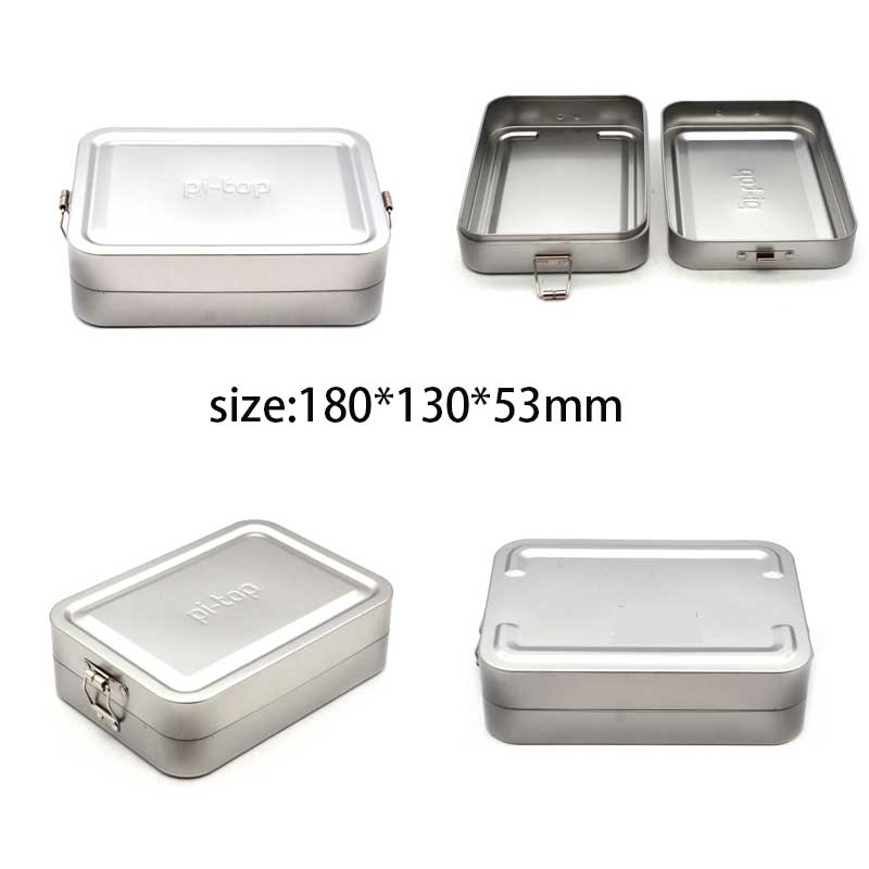 Tin lunch box size