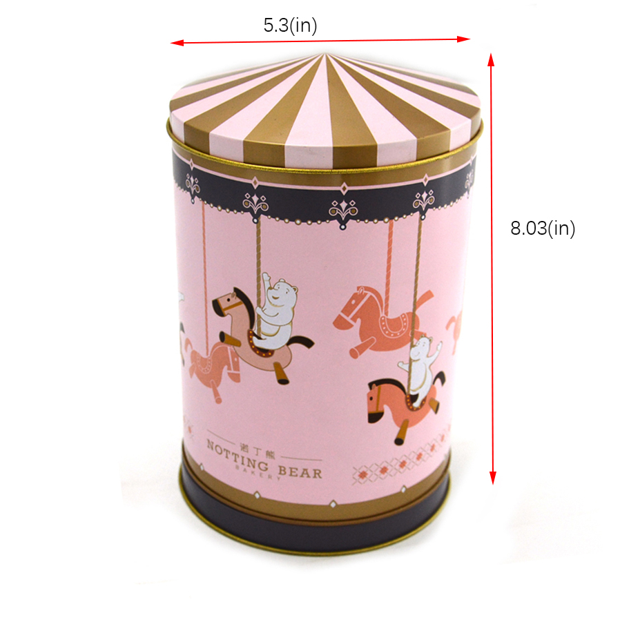 Best melody Trojan horse music tin box size