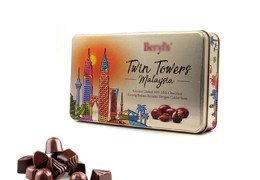 How is the chocolate tin box made?