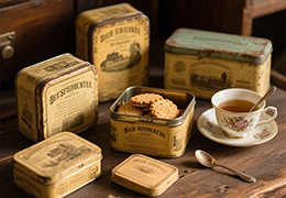 Der Retro-Stil ist zurück! Wie eine Blechdose traditionellen Keksen neues Leben verleiht